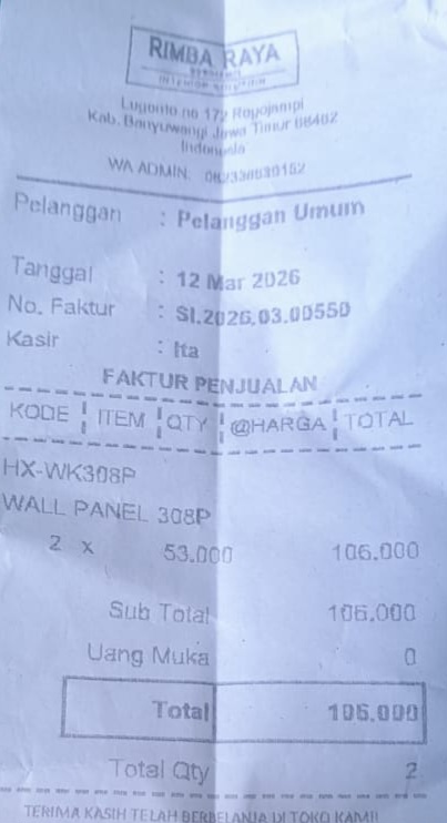 Bukti Kuitansi