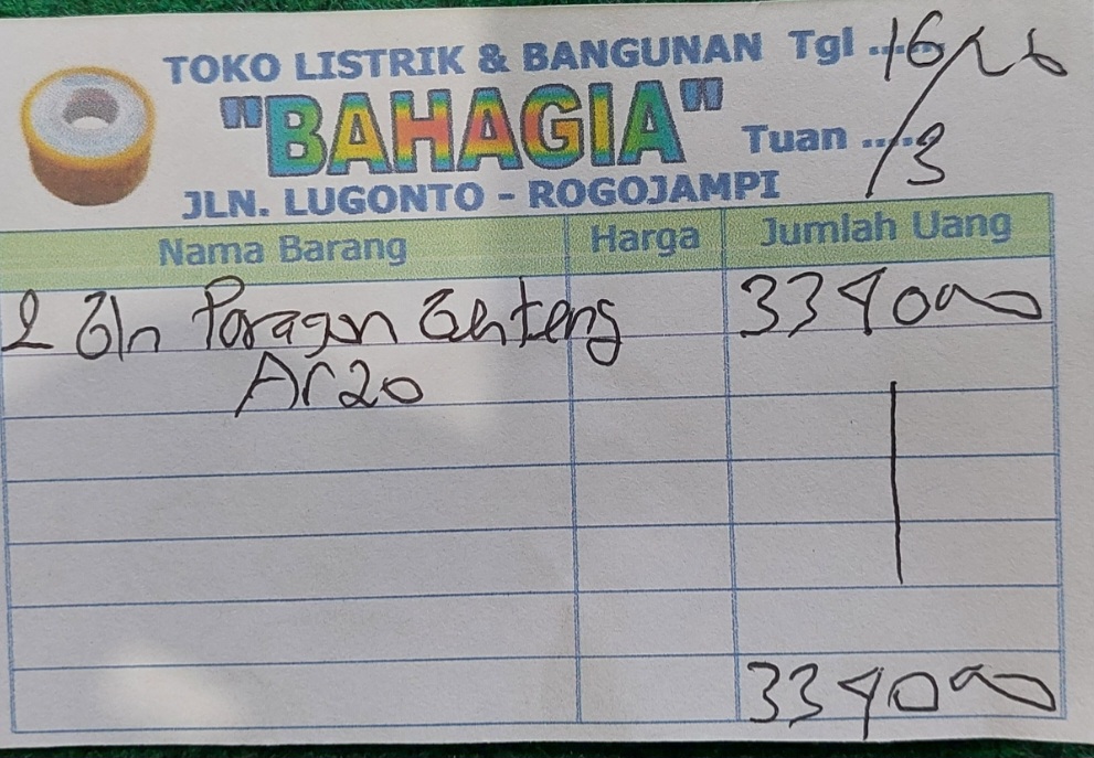 Bukti Kuitansi