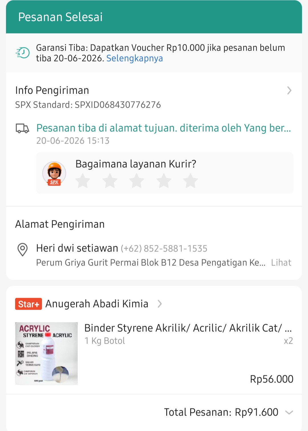 Bukti Kuitansi